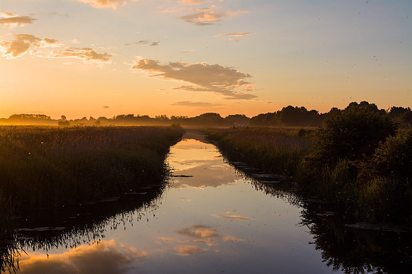 Sunset River