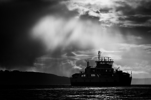 To Cumbrae in a Storm